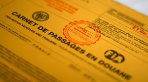 Carnet for car document used for temporary international vehicle imports and exports with carnet car customs documentation.